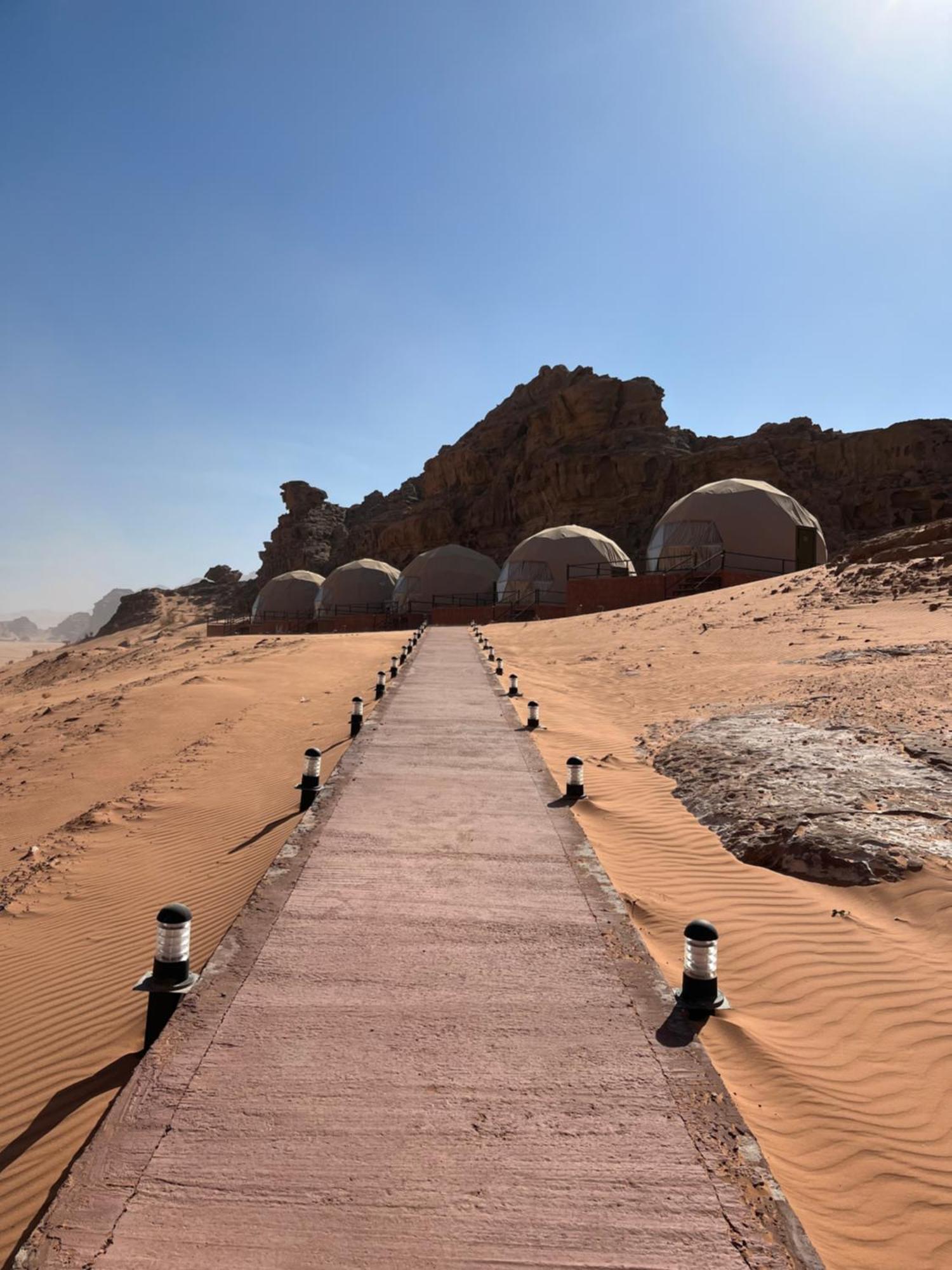Sand Magic Camp Wadi Rum Exterior foto